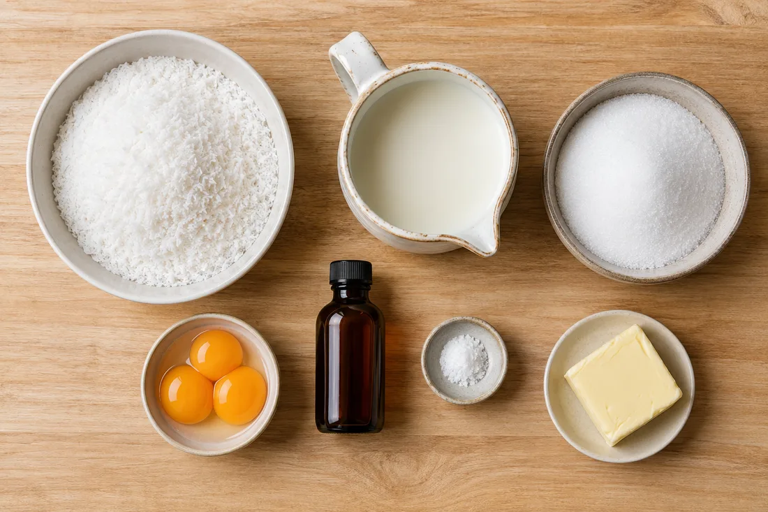 Ingredients for bienmesabe