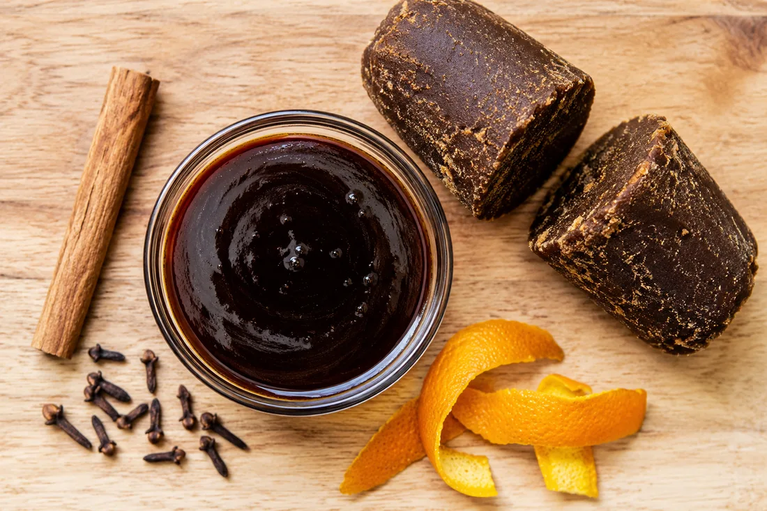 Ingredients for chancaca