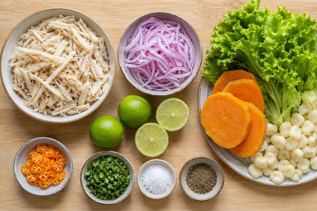 Ingredients for chinguirito