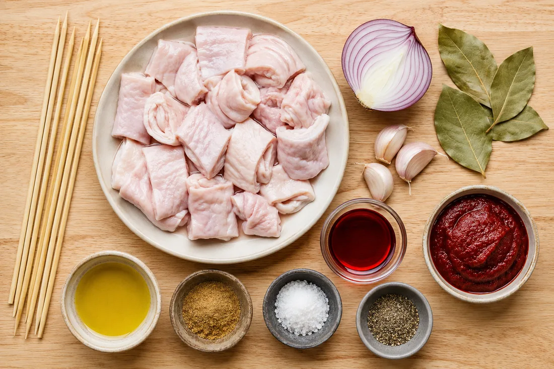 Ingredients for choncholi