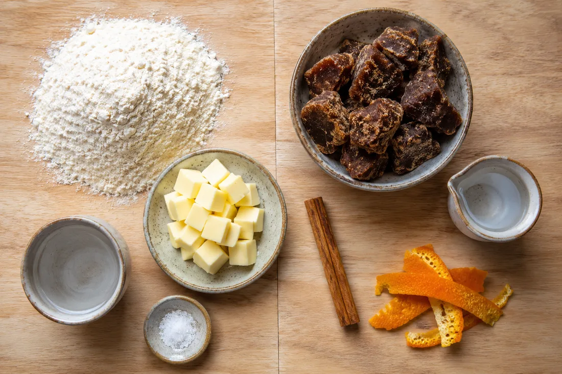 Ingredients for chumbeque