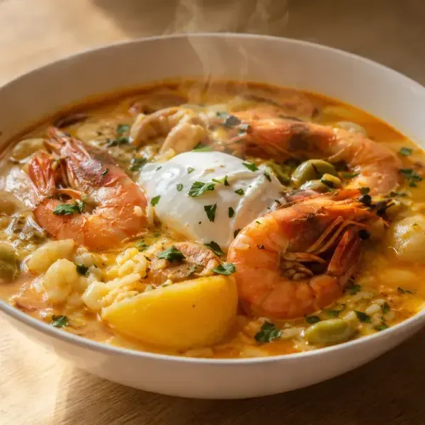 Chupe de camarones