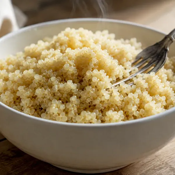 Cooked quinoa