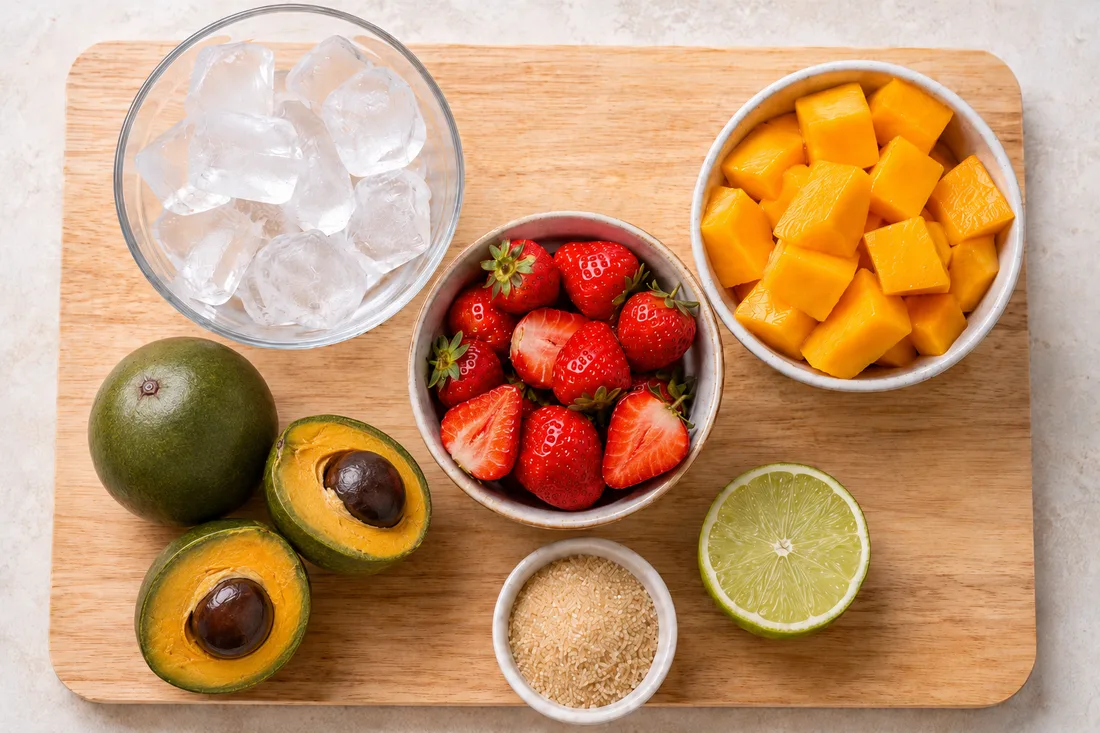 Ingredients for cremoladas