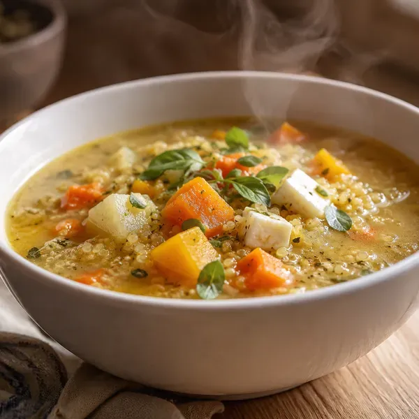 Sopa de quinua