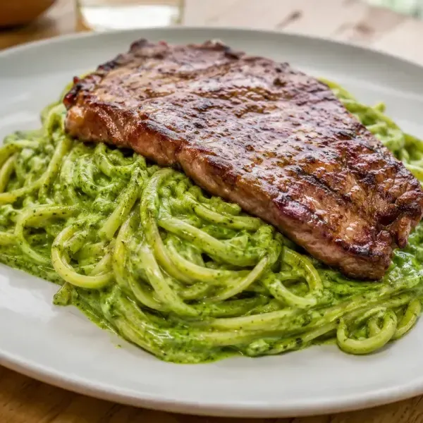 Tallarines verdes